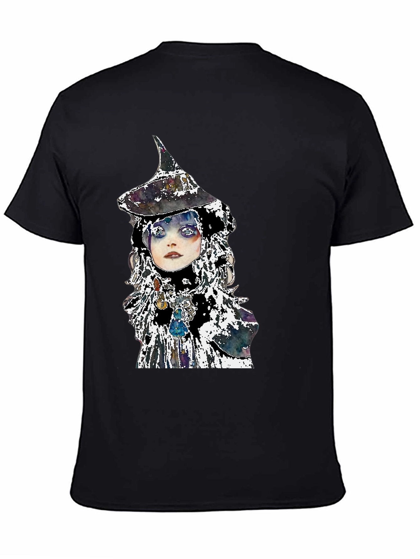 Witch Graphic Black Tee