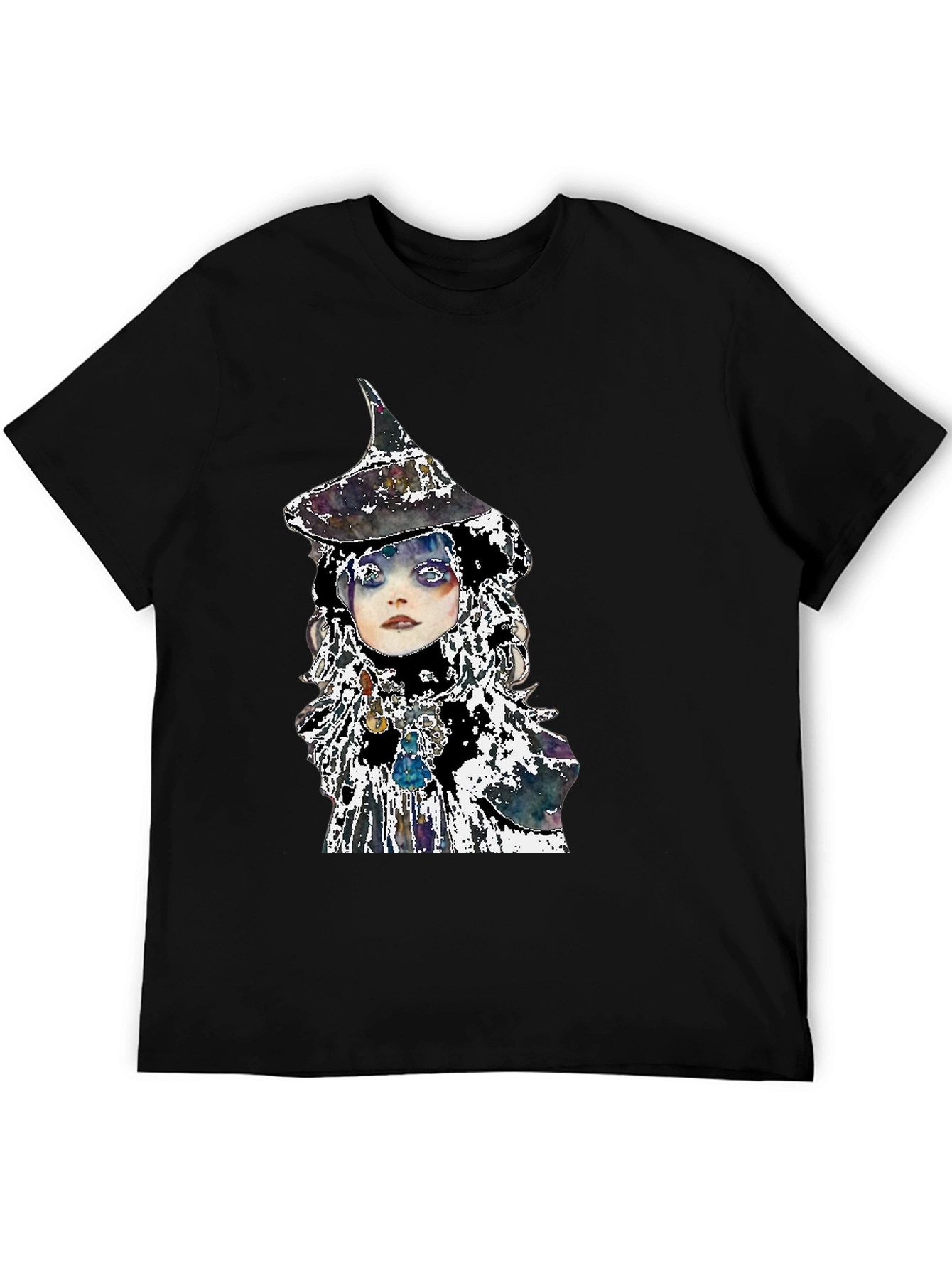 Witch Graphic Black Tee