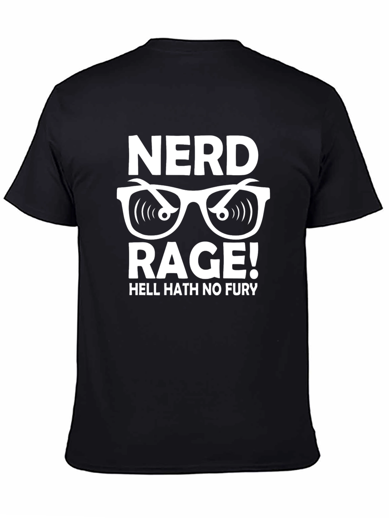 Nerd Rage Graphic Tee - Funny Geek Shirt