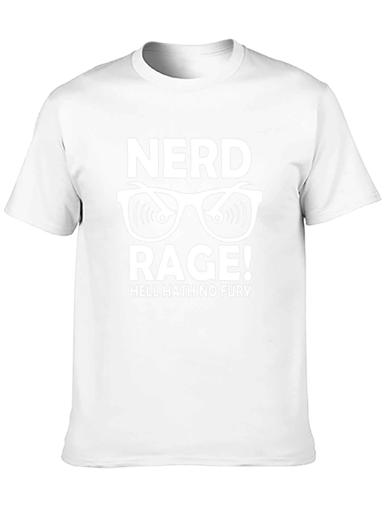 Nerd Rage Graphic Tee - Funny Geek Shirt