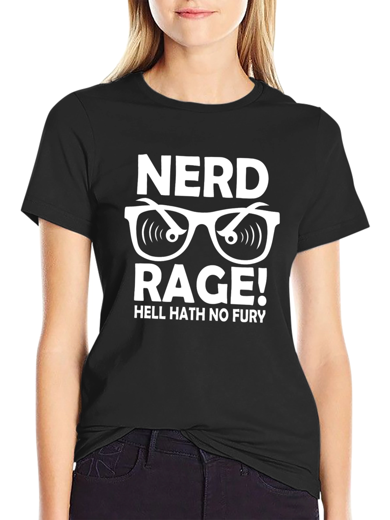 Nerd Rage Graphic Tee - Funny Geek Shirt