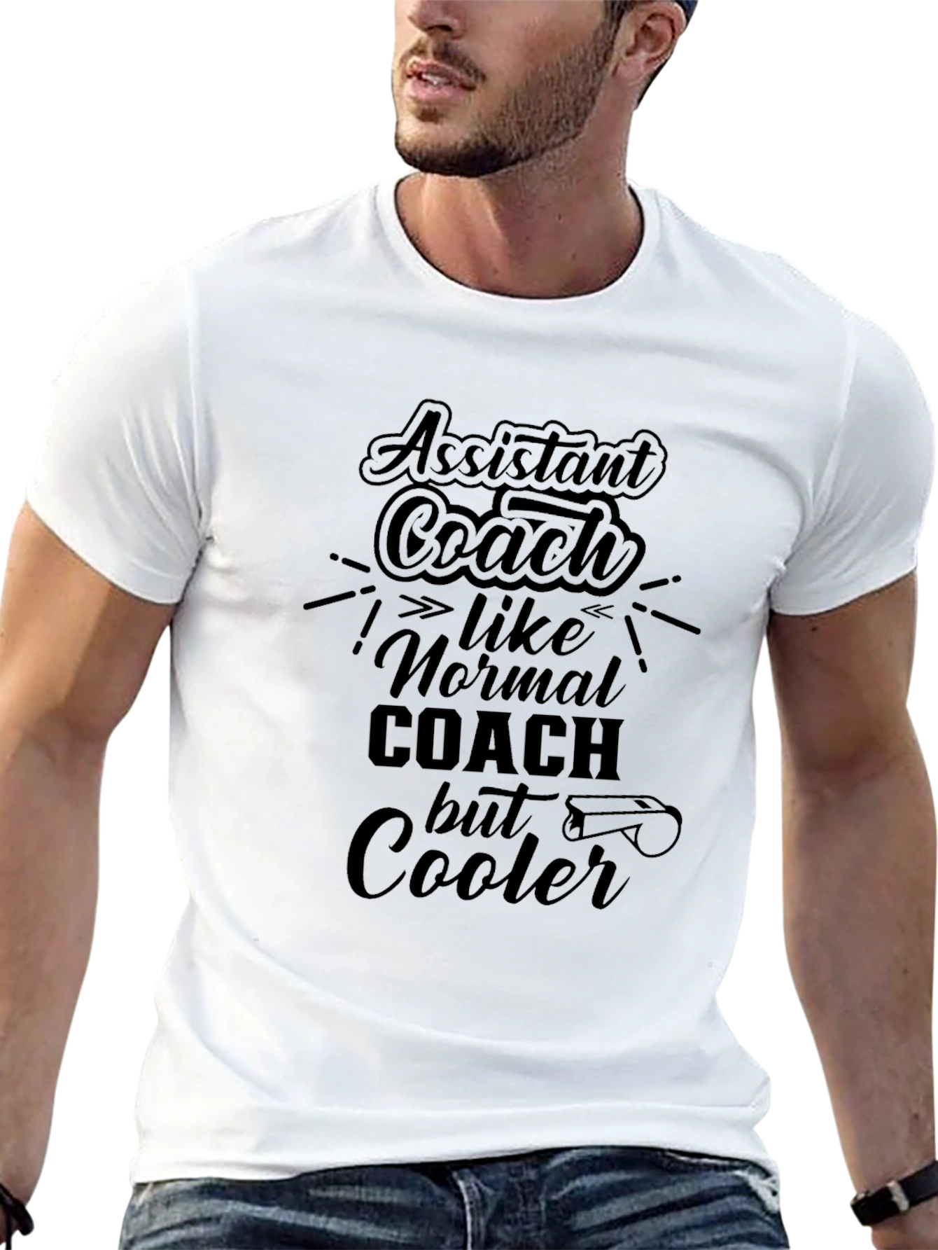 Assistant Coach Cooler Graphic T-Shirt