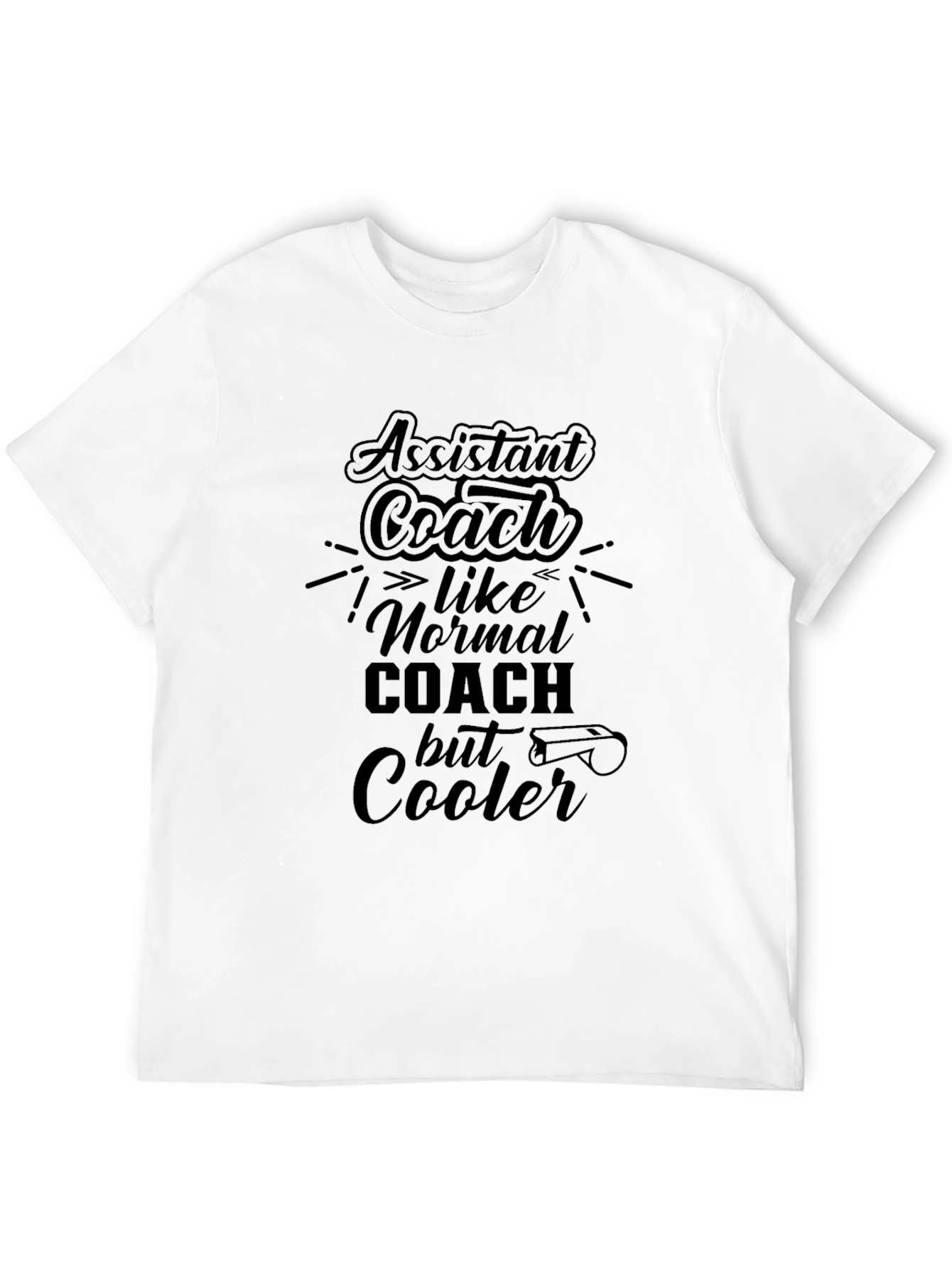 Assistant Coach Cooler Graphic T-Shirt