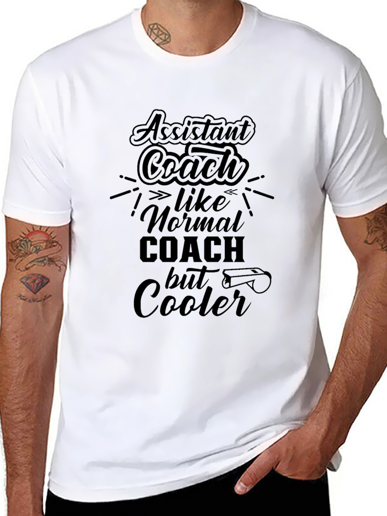 Assistant Coach Cooler Graphic T-Shirt