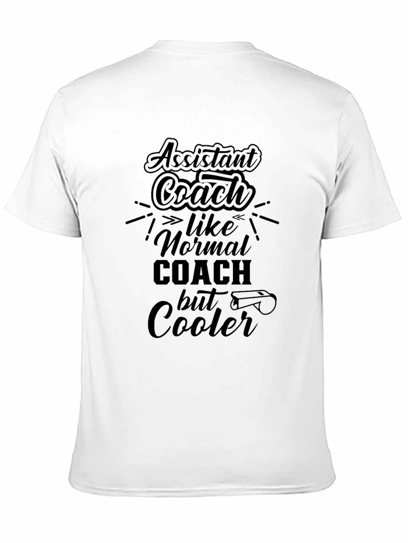 Assistant Coach Cooler Graphic T-Shirt