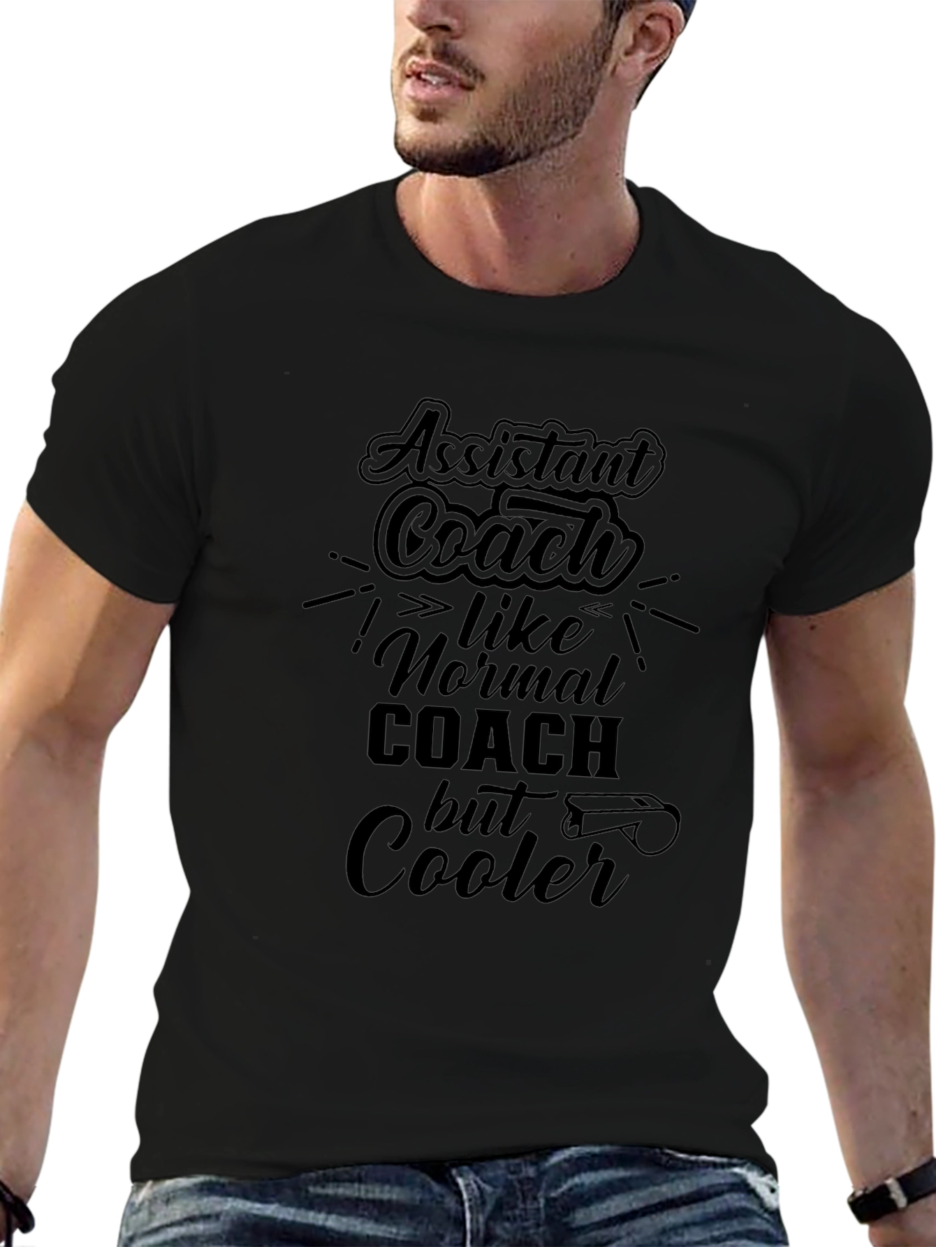 Assistant Coach Cooler Graphic T-Shirt