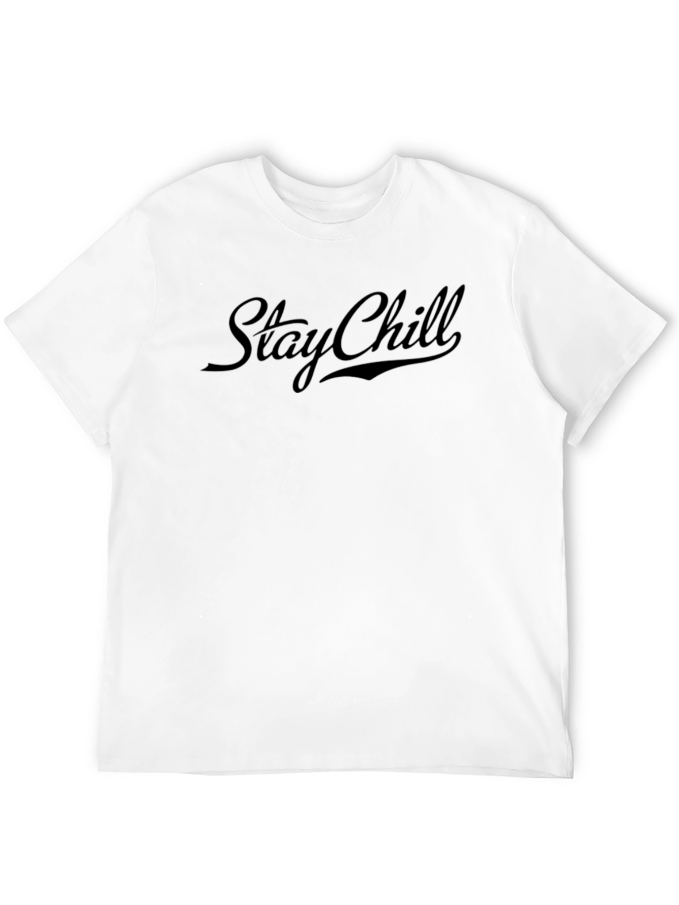 Stay Chill Black Graphic Tee