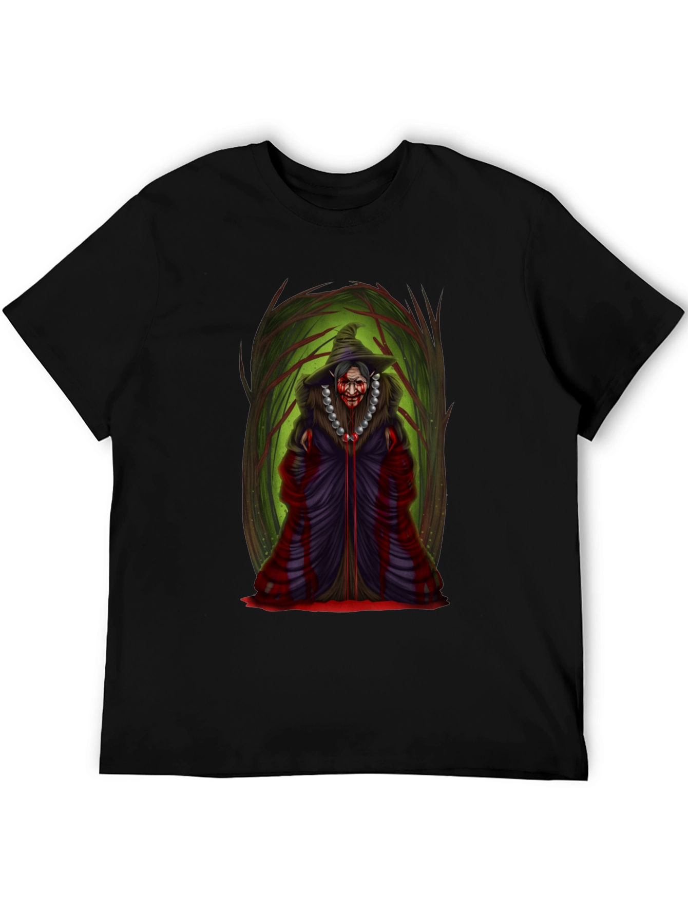Witch Graphic Tee - Spooky Season Shirt