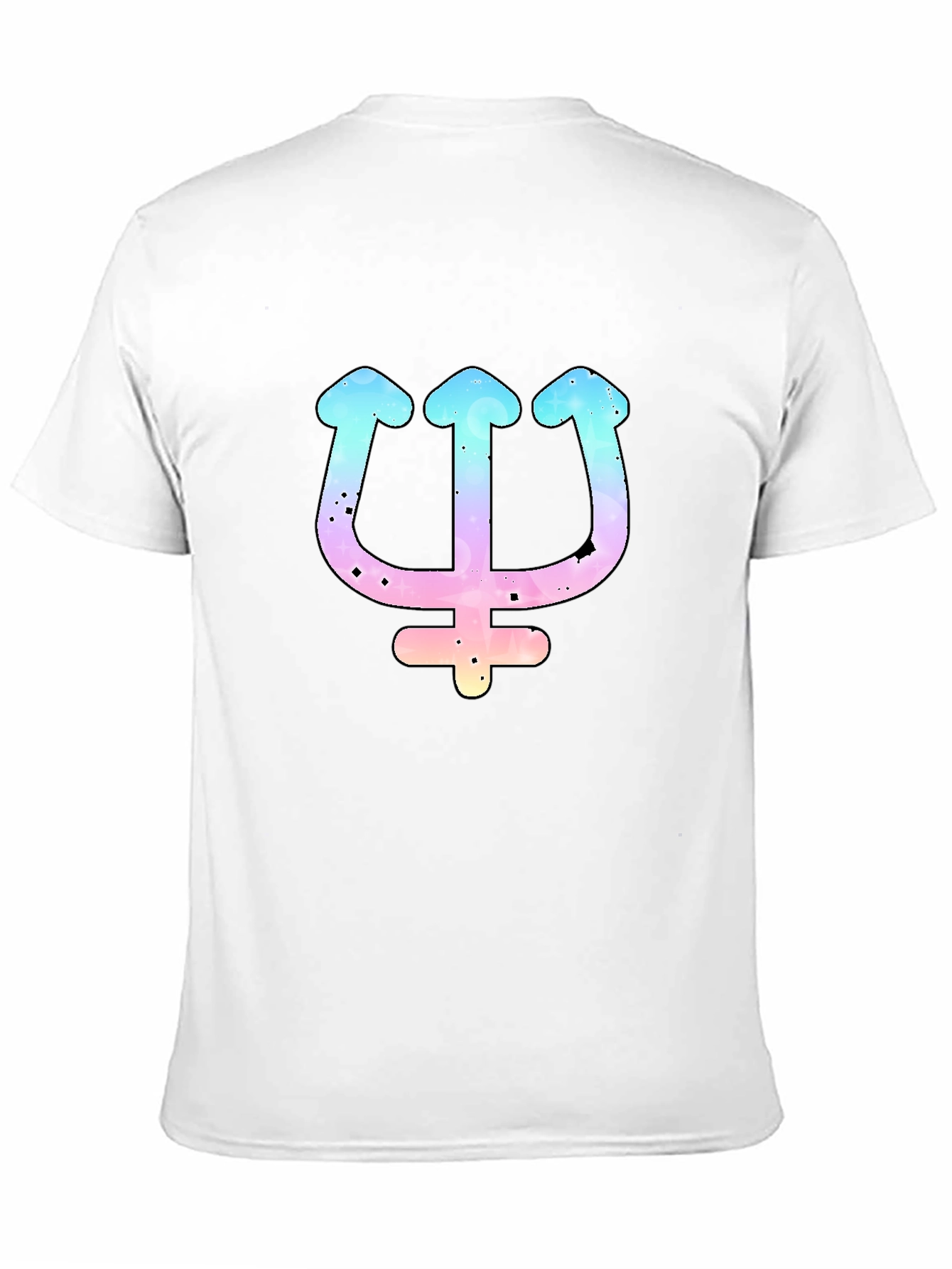 Rainbow Trident Graphic Tee - Unisex