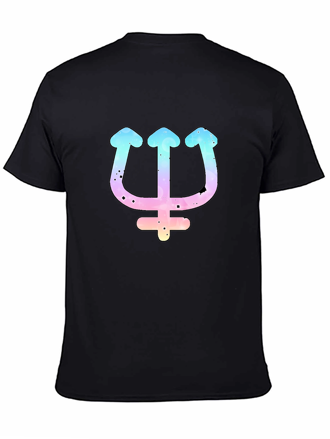 Rainbow Trident Graphic Tee - Unisex