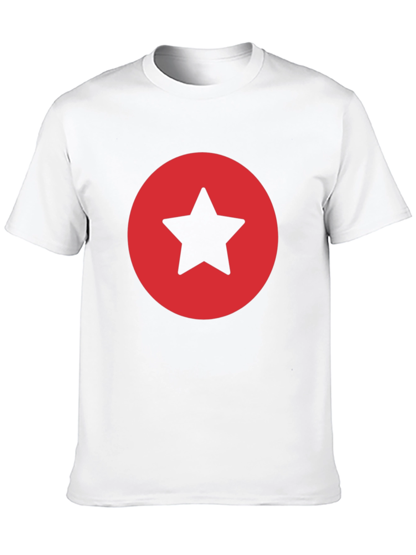 Star Circle Graphic Tee - Classic Black