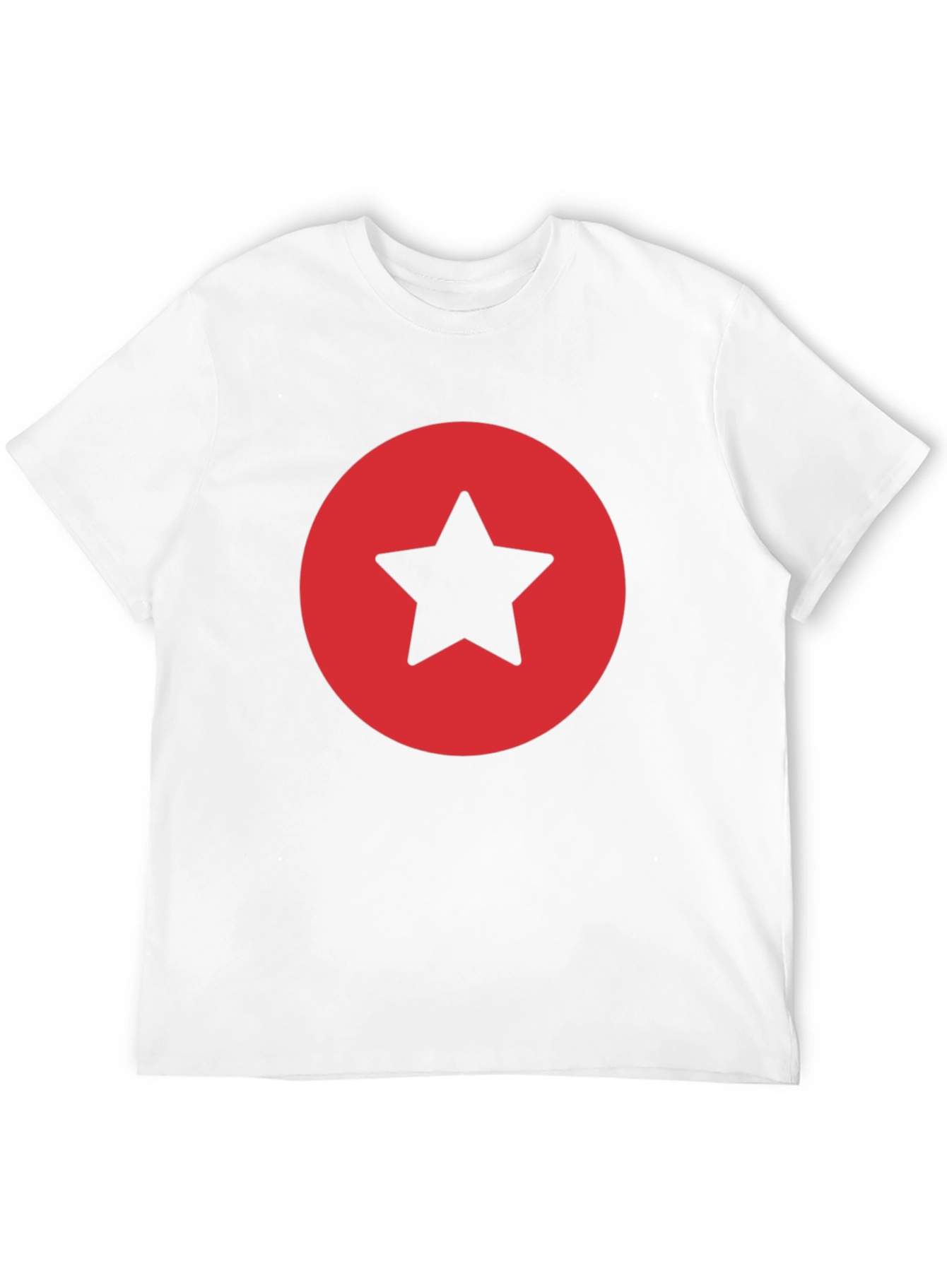 Star Circle Graphic Tee - Classic Black