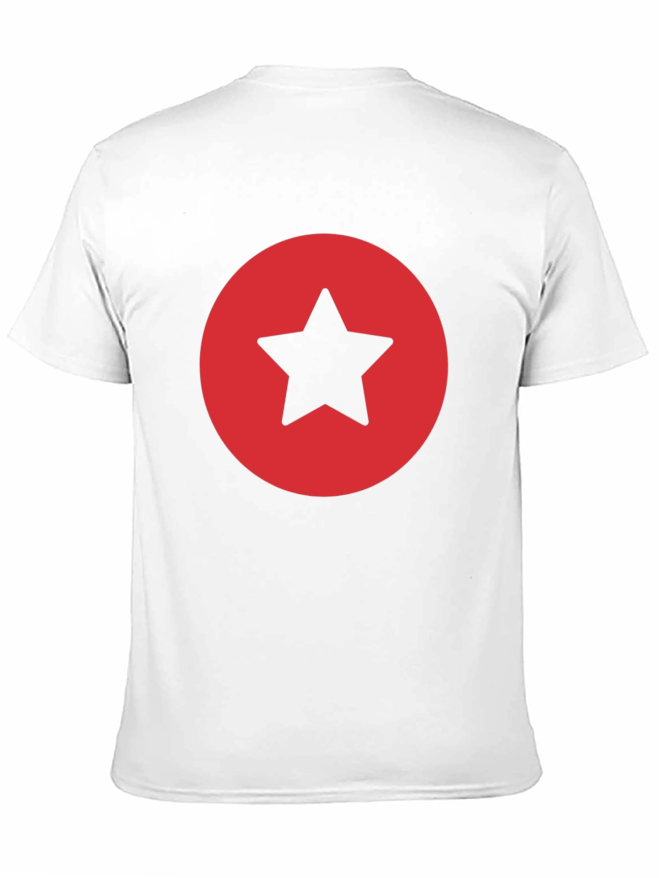 Star Circle Graphic Tee - Classic Black