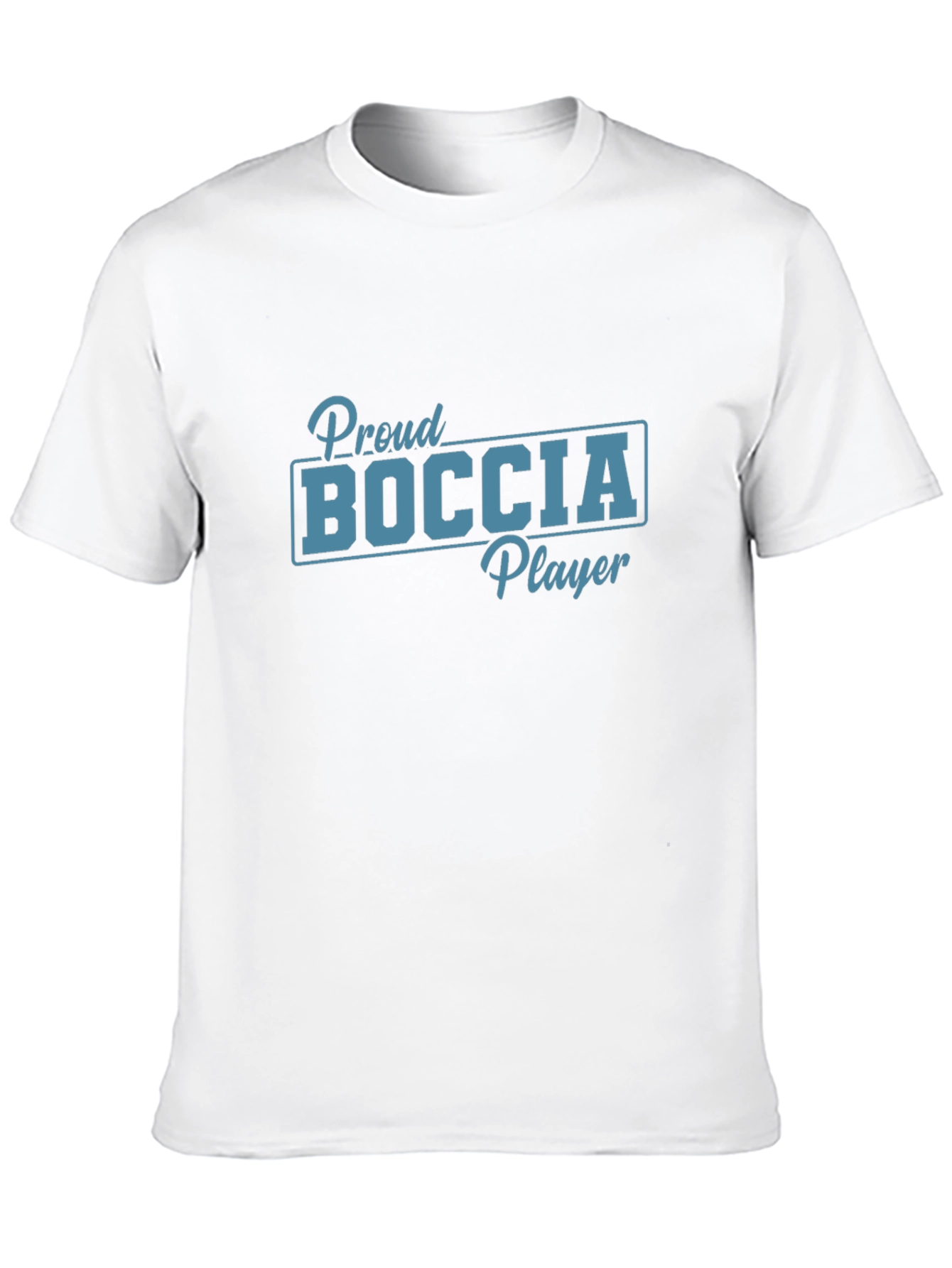 Proud Boccia Player Graphic Tee - Black