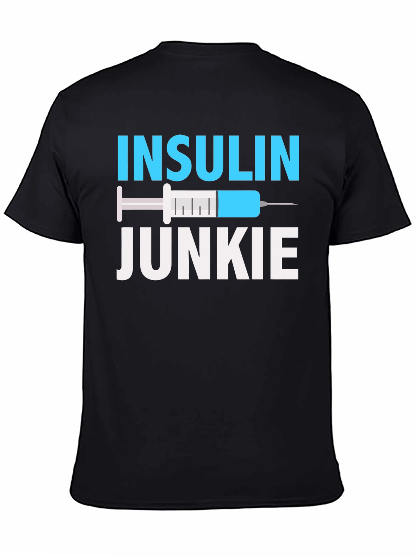 Insulin Junkie Graphic T-Shirt - Diabetes Awareness