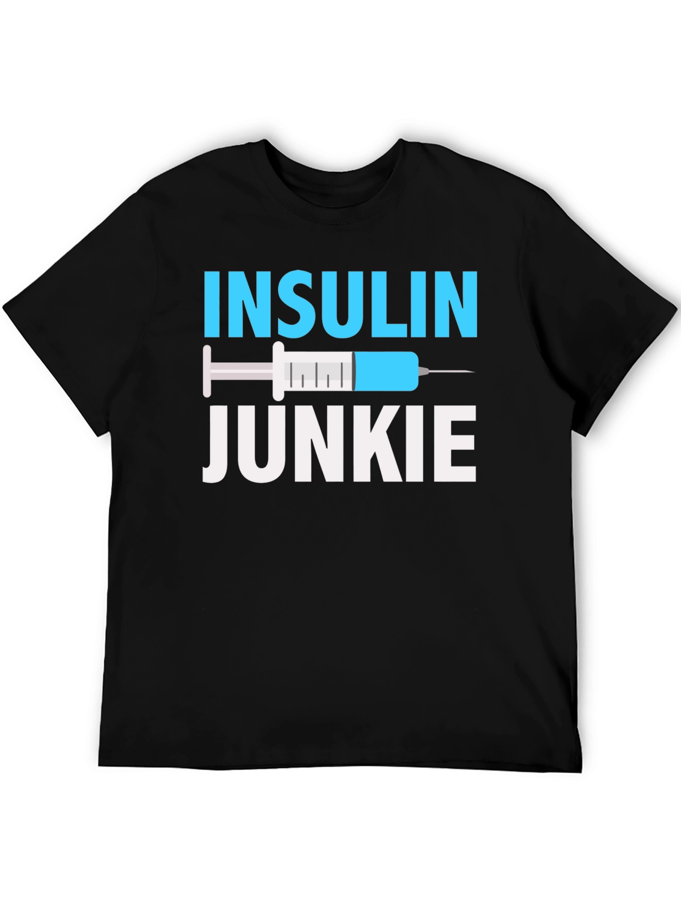 Insulin Junkie Graphic T-Shirt - Diabetes Awareness