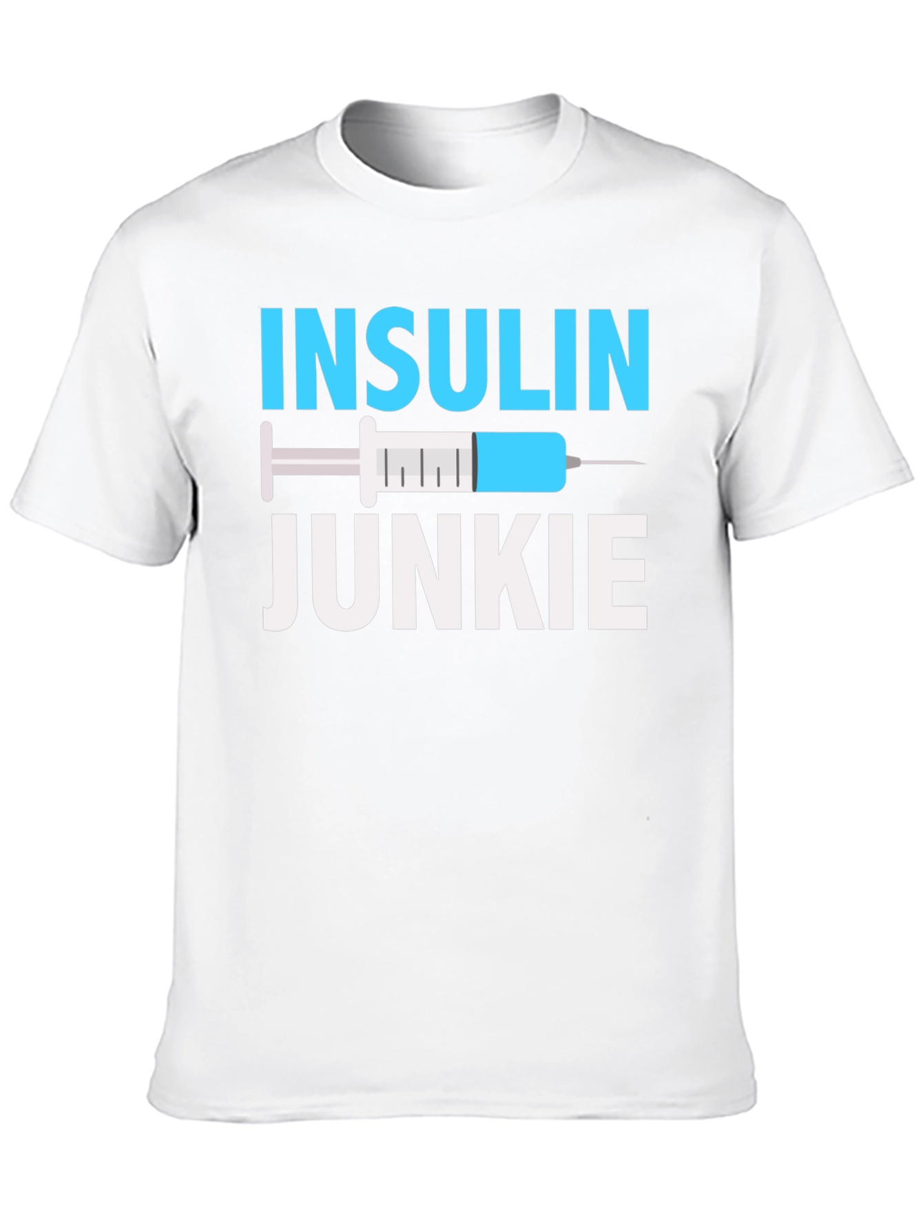 Insulin Junkie Graphic T-Shirt - Diabetes Awareness
