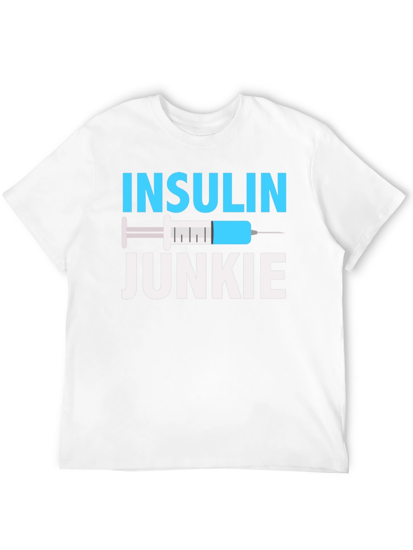 Insulin Junkie Graphic T-Shirt - Diabetes Awareness
