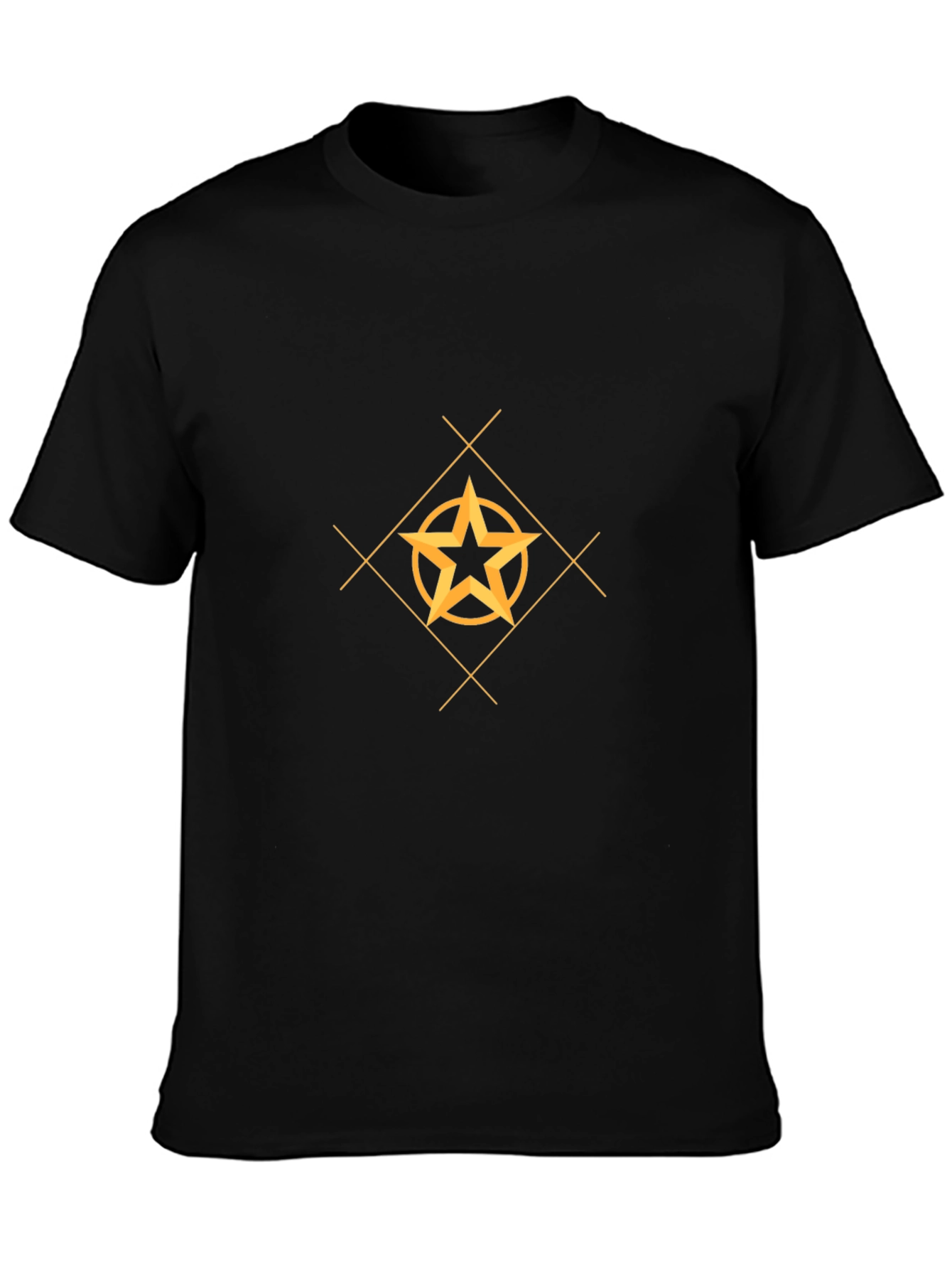 Star Graphic Black T-Shirt