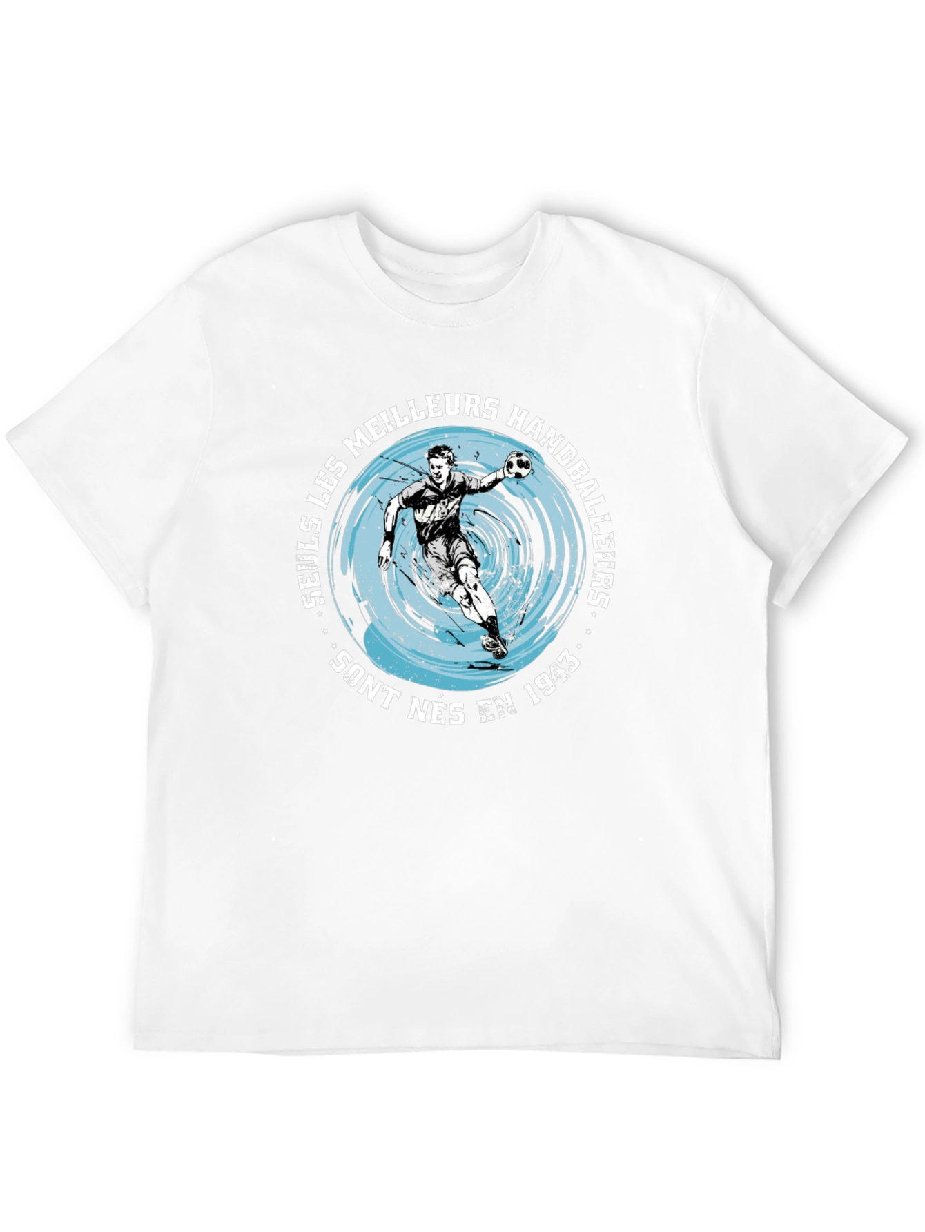 Handball Player Graphic T-Shirt - Born in 1943
