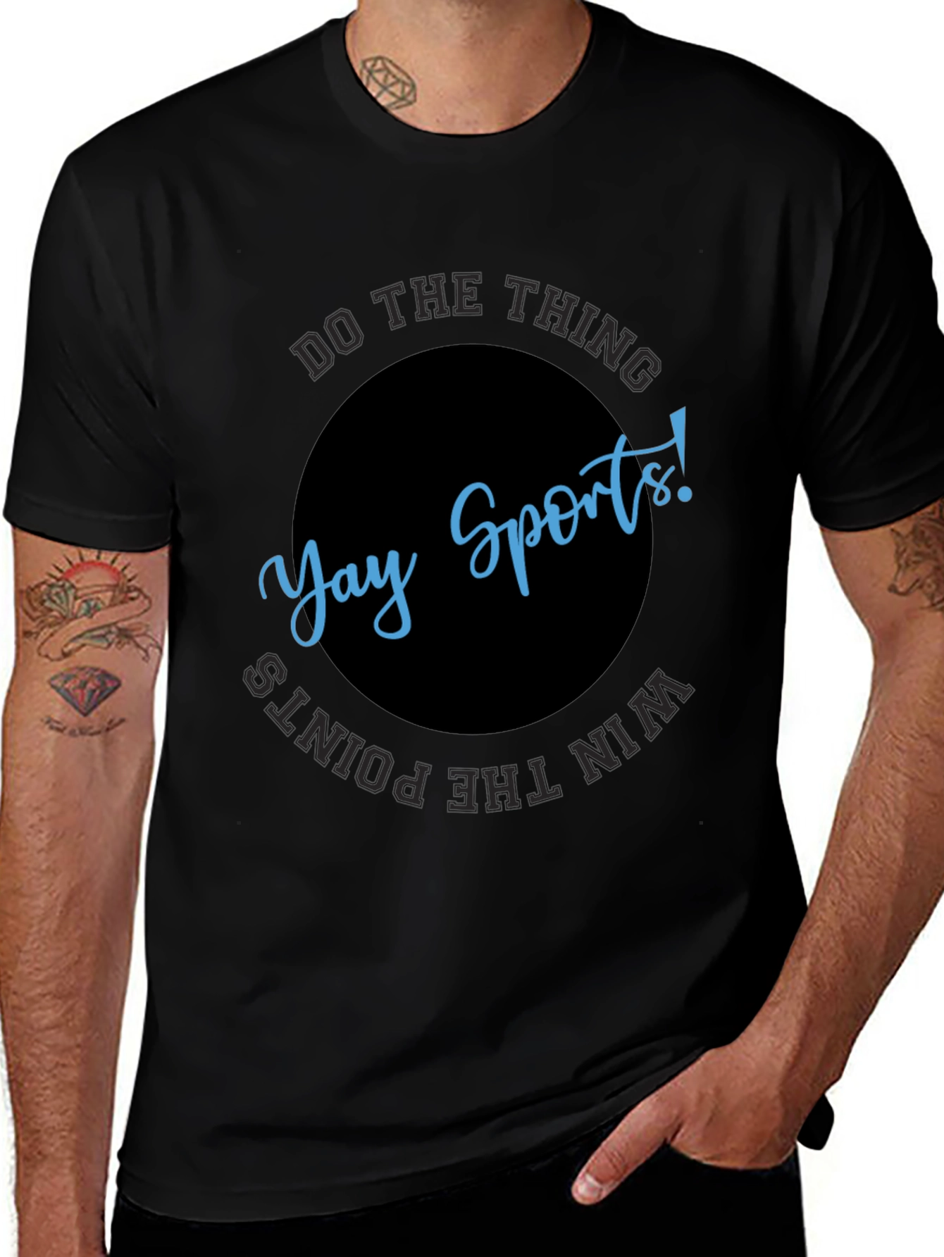 Yay Sports! Graphic Tee - Win the Points