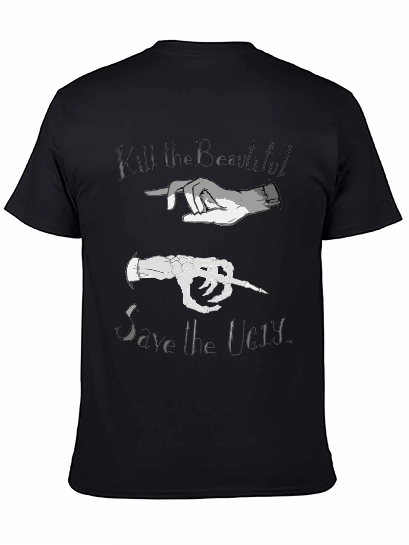Kill the Beautiful Save the Lost Graphic T-Shirt