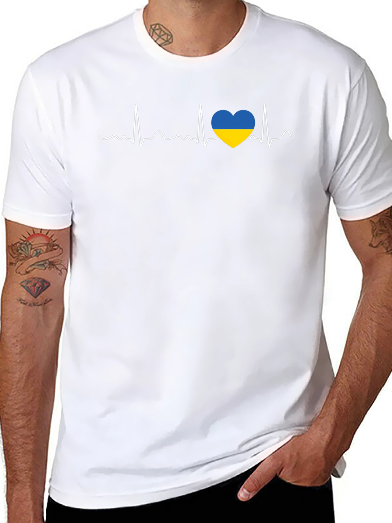 Ukraine Heartbeat T-Shirt