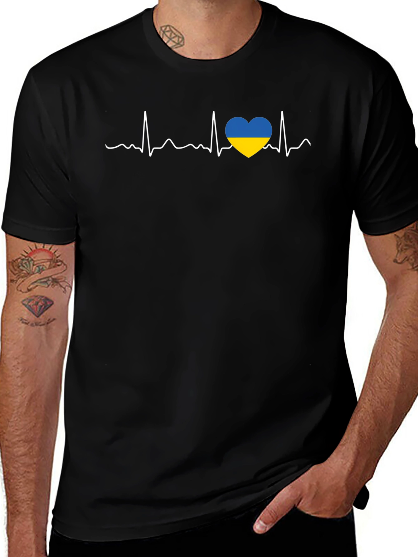 Ukraine Heartbeat T-Shirt