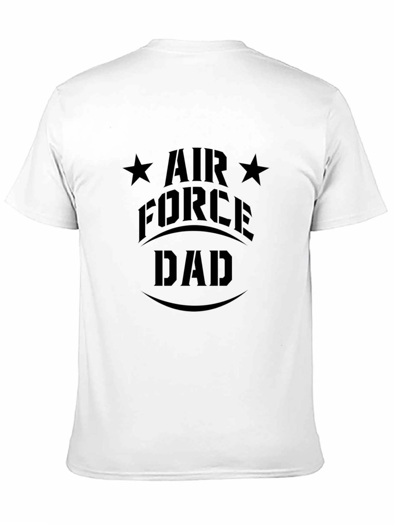 Air Force Dad Graphic Tee - Black