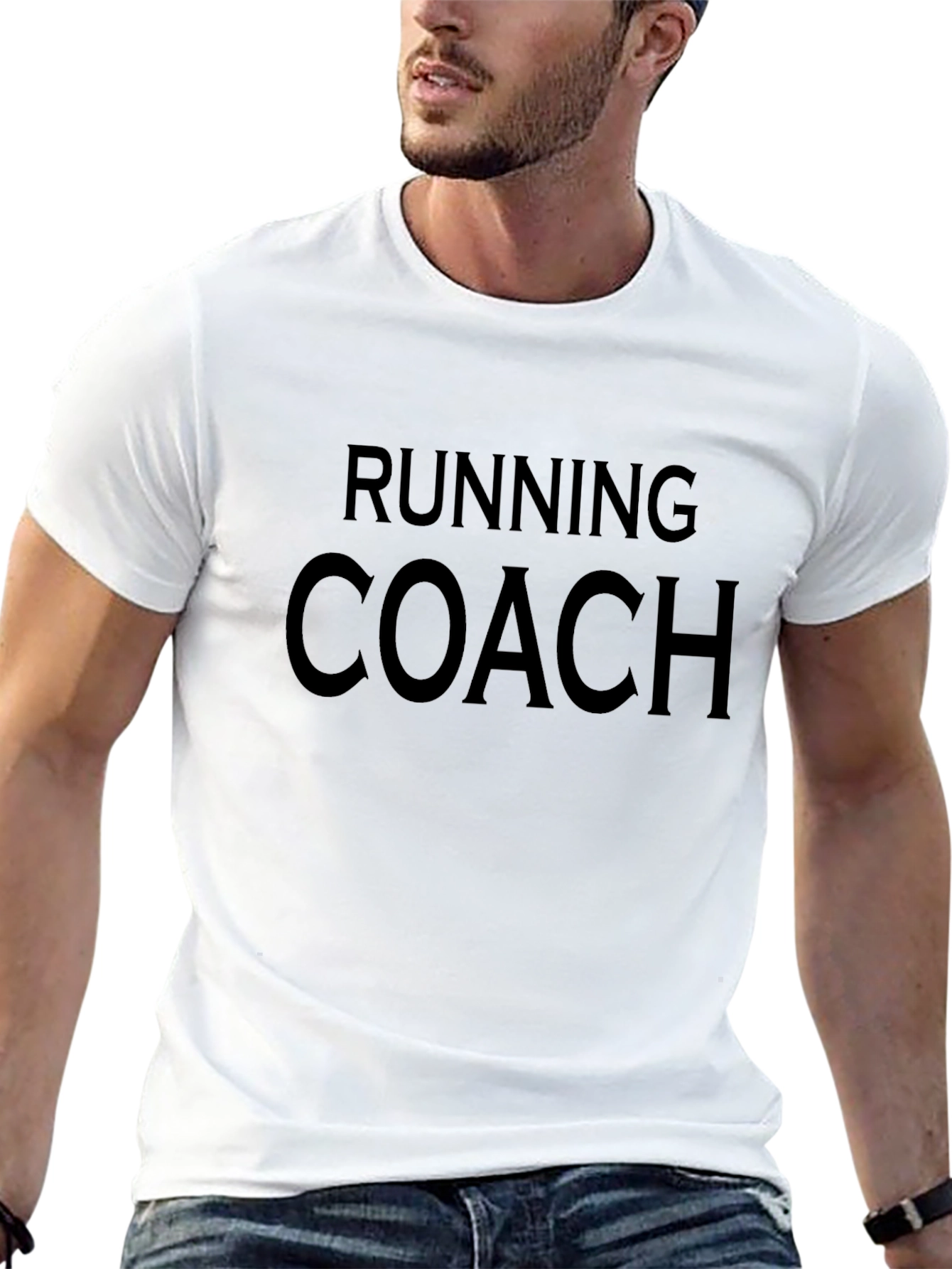 Running Coach Black T-Shirt
