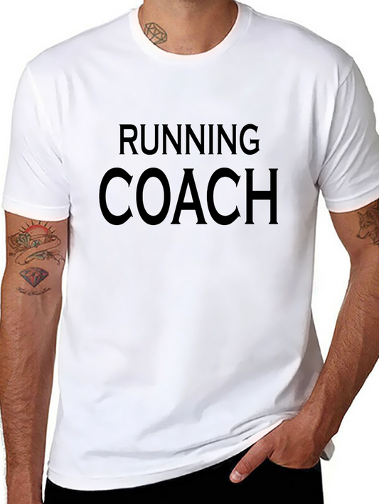 Running Coach Black T-Shirt