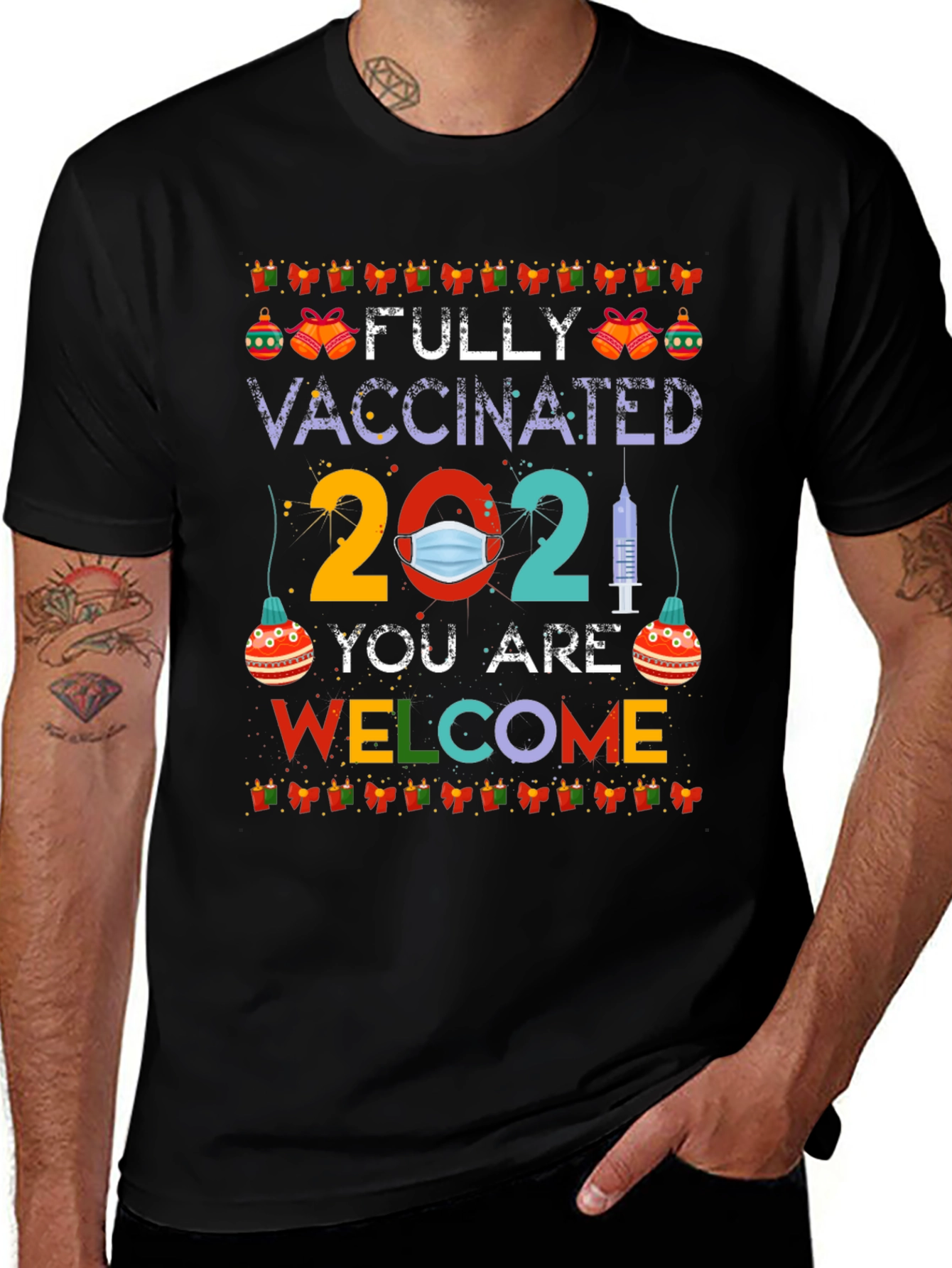 Fully Vaccinated 2021 Graphic Tee