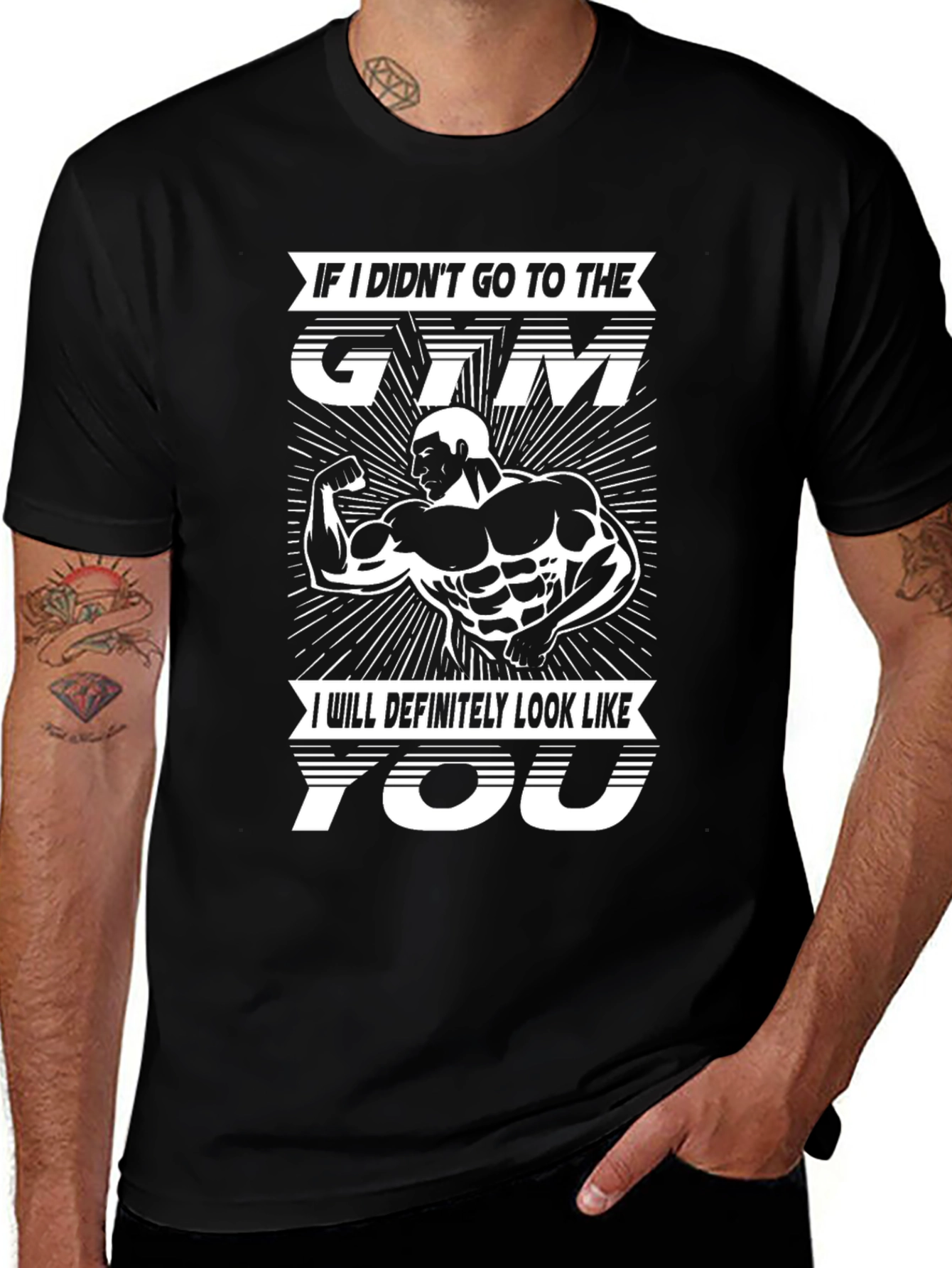 Gym Humor T-Shirt - Workout Motivation
