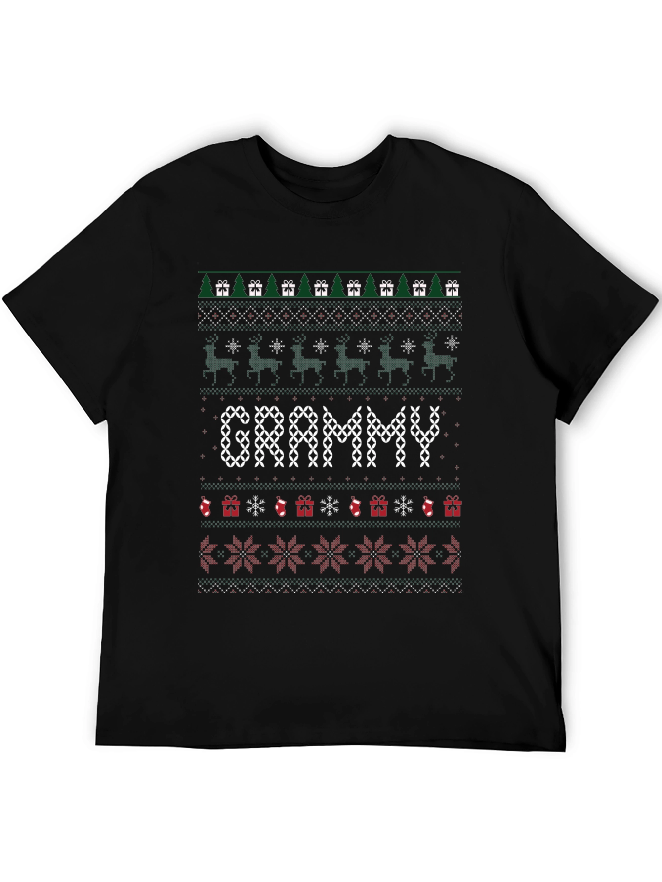Grammy Ugly Christmas Sweater T-Shirt - Holiday Apparel