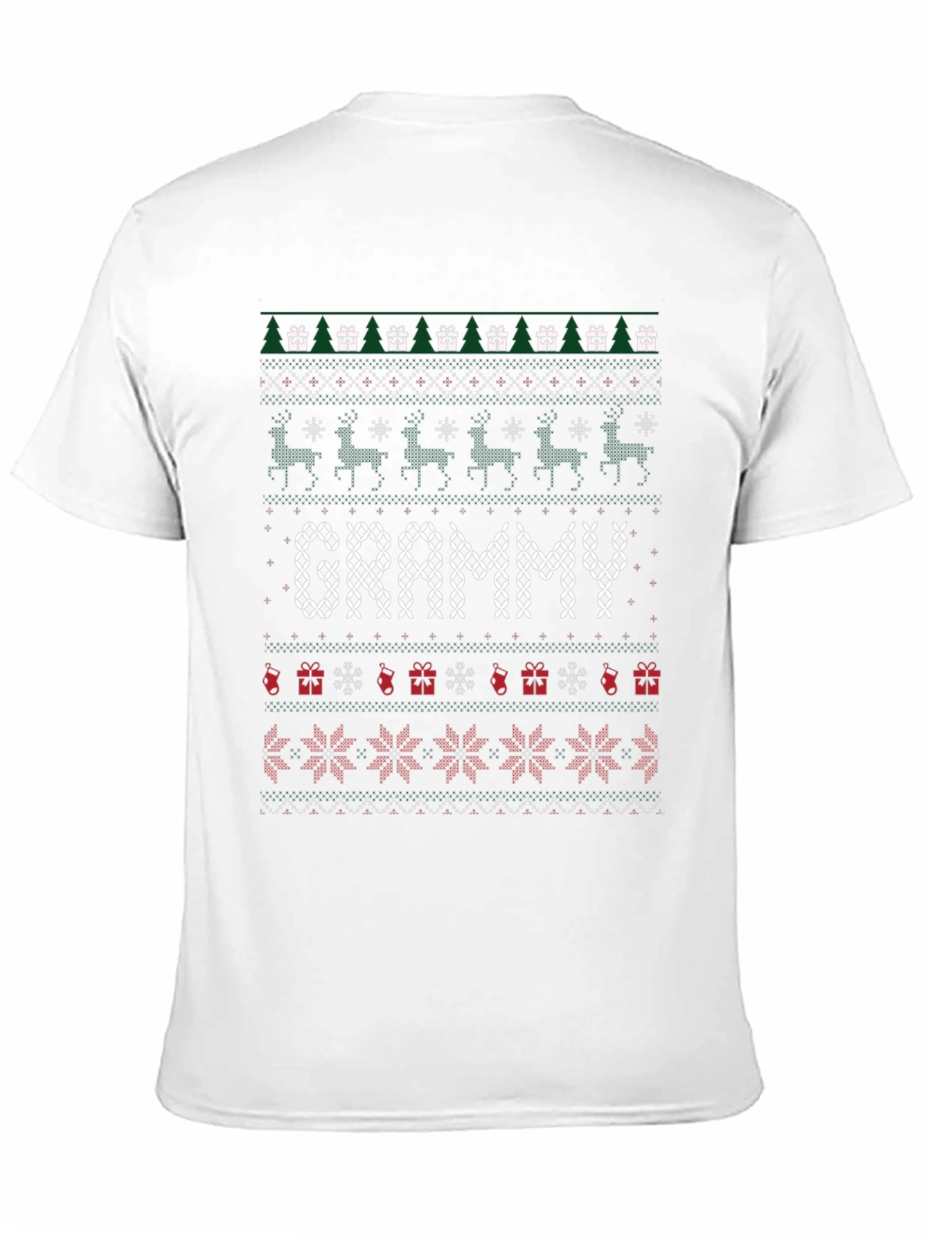 Grammy Ugly Christmas Sweater T-Shirt - Holiday Apparel