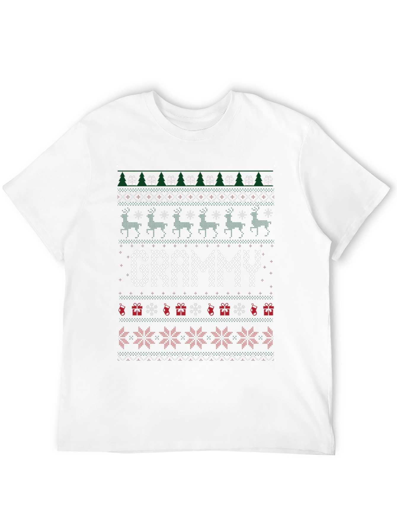 Grammy Ugly Christmas Sweater T-Shirt - Holiday Apparel