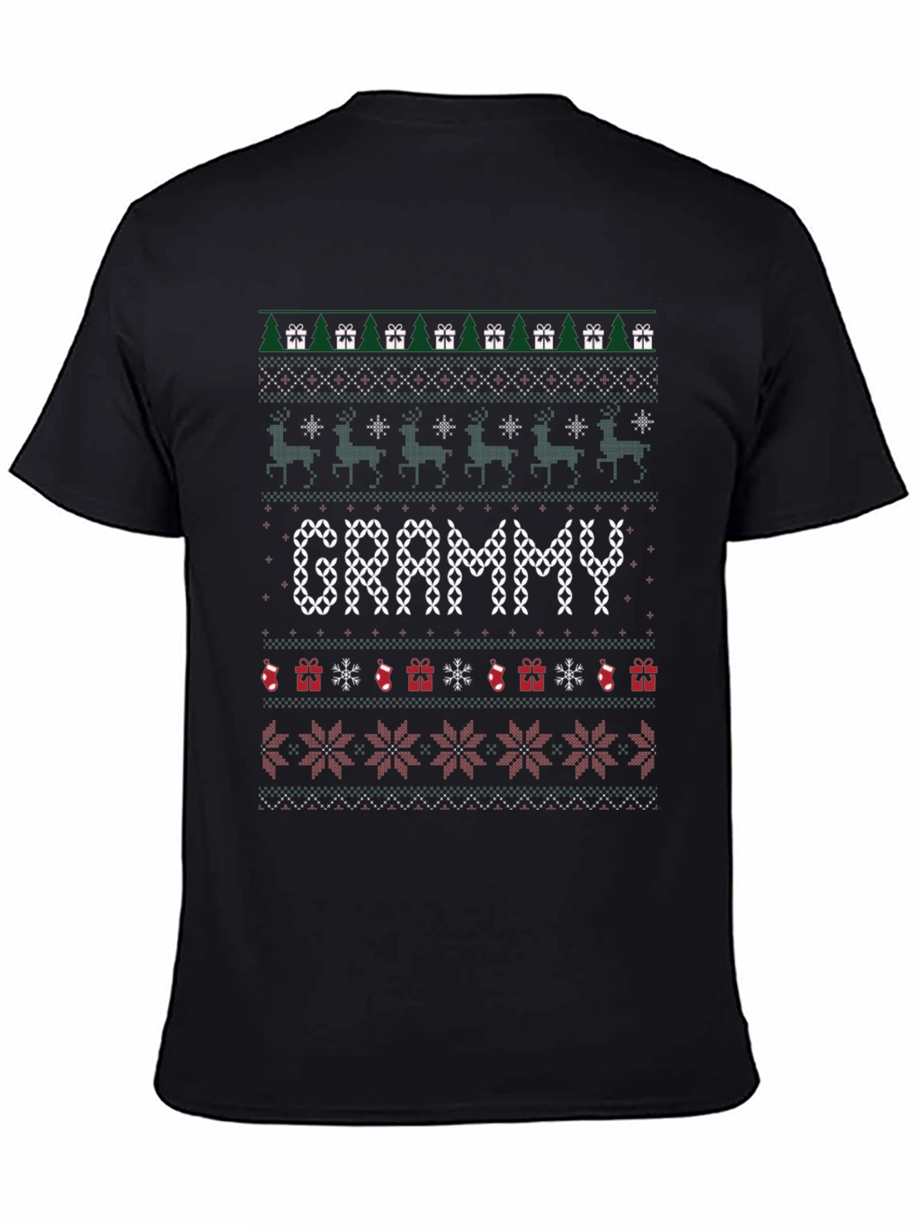 Grammy Ugly Christmas Sweater T-Shirt - Holiday Apparel