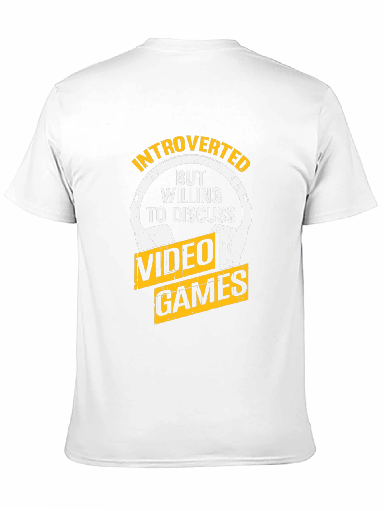 Introverted Gamer Black T-Shirt
