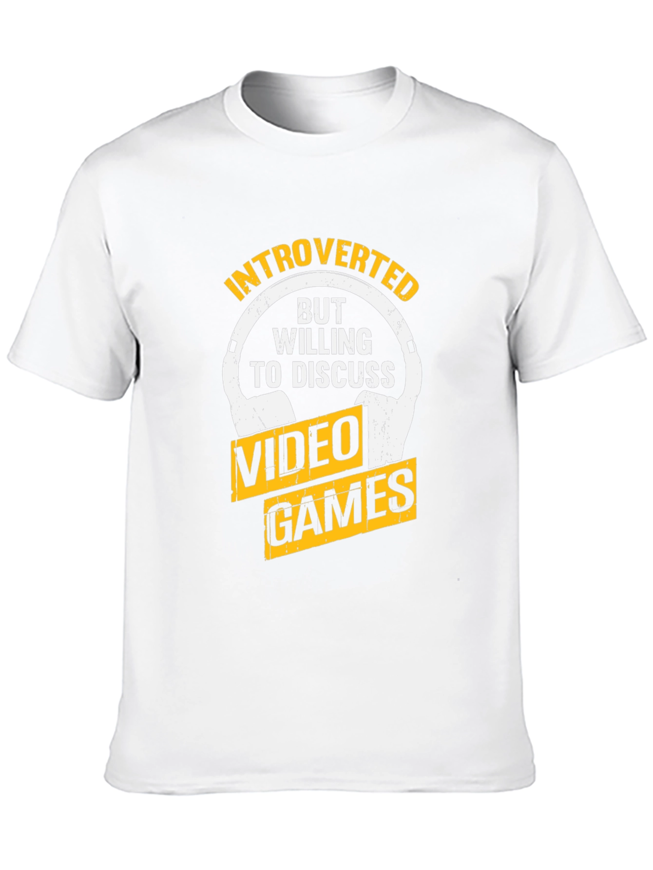 Introverted Gamer Black T-Shirt