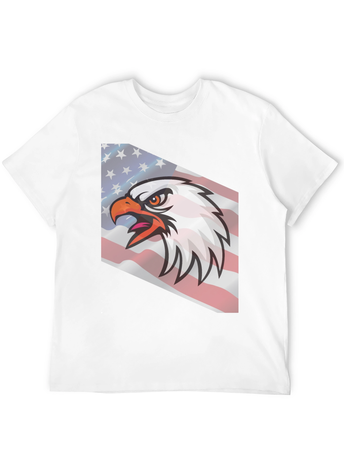 American Eagle Flag T-Shirt | Patriotic USA Graphic Tee | Bald Eagle Shirt | American Pride Gift | Free Shipping $50+