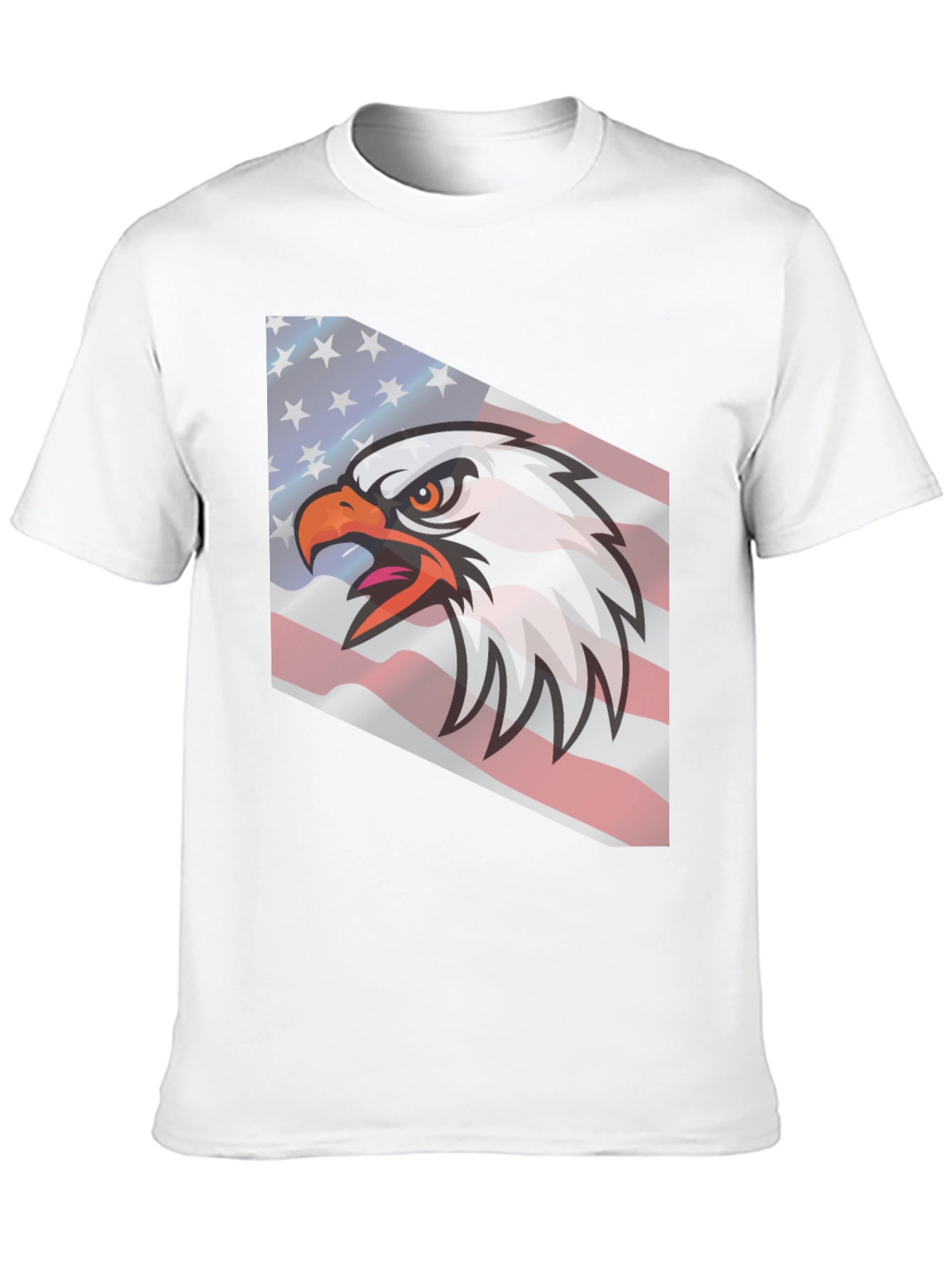 American Eagle Flag T-Shirt | Patriotic USA Graphic Tee | Bald Eagle Shirt | American Pride Gift | Free Shipping $50+