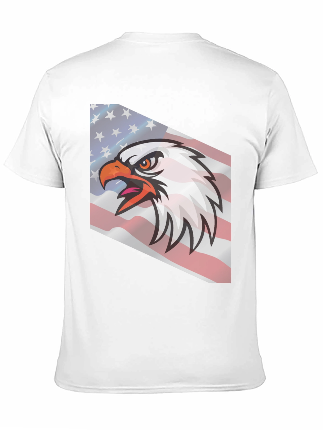 American Eagle Flag T-Shirt | Patriotic USA Graphic Tee | Bald Eagle Shirt | American Pride Gift | Free Shipping $50+