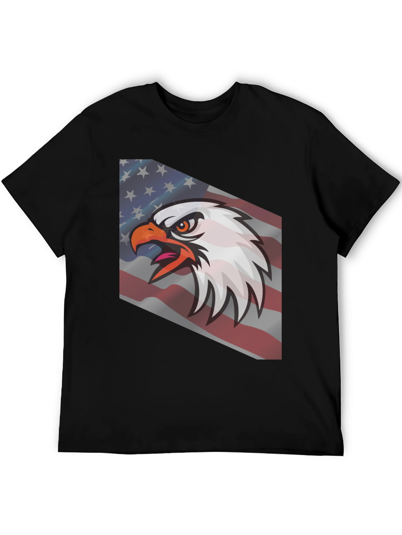 American Eagle Flag T-Shirt | Patriotic USA Graphic Tee | Bald Eagle Shirt | American Pride Gift | Free Shipping $50+