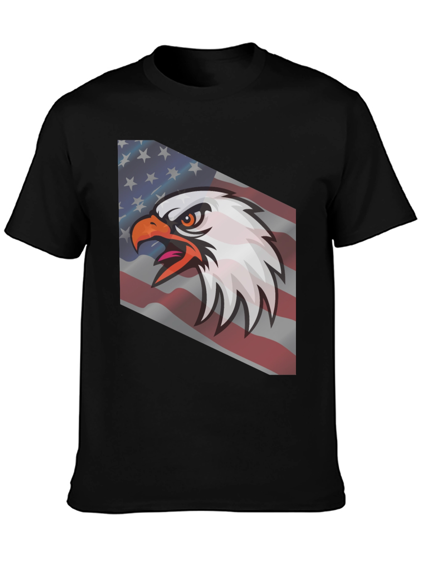 American Eagle Flag T-Shirt | Patriotic USA Graphic Tee | Bald Eagle Shirt | American Pride Gift | Free Shipping $50+
