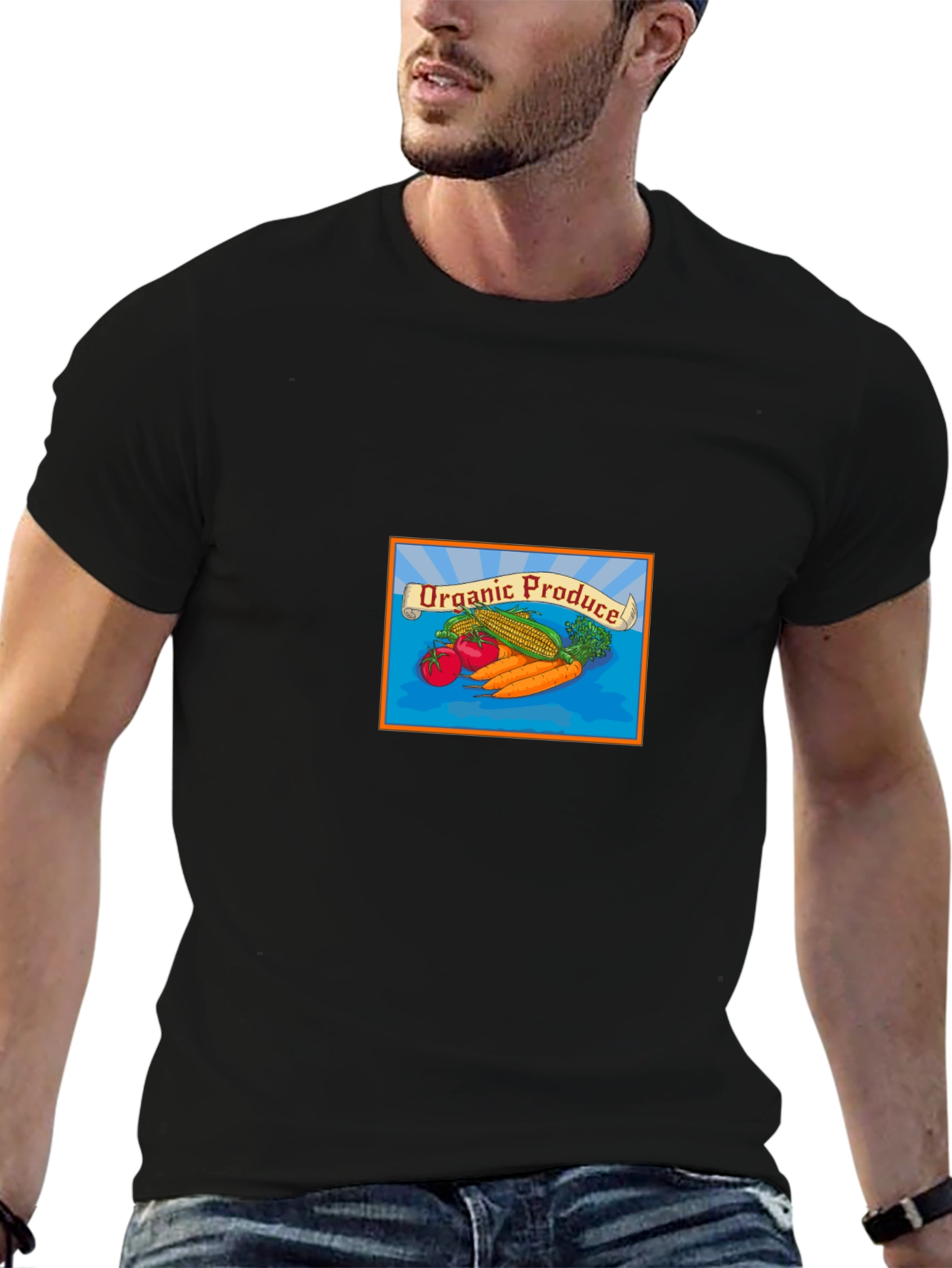 Organic Produce T-Shirt - Fresh & Fun!