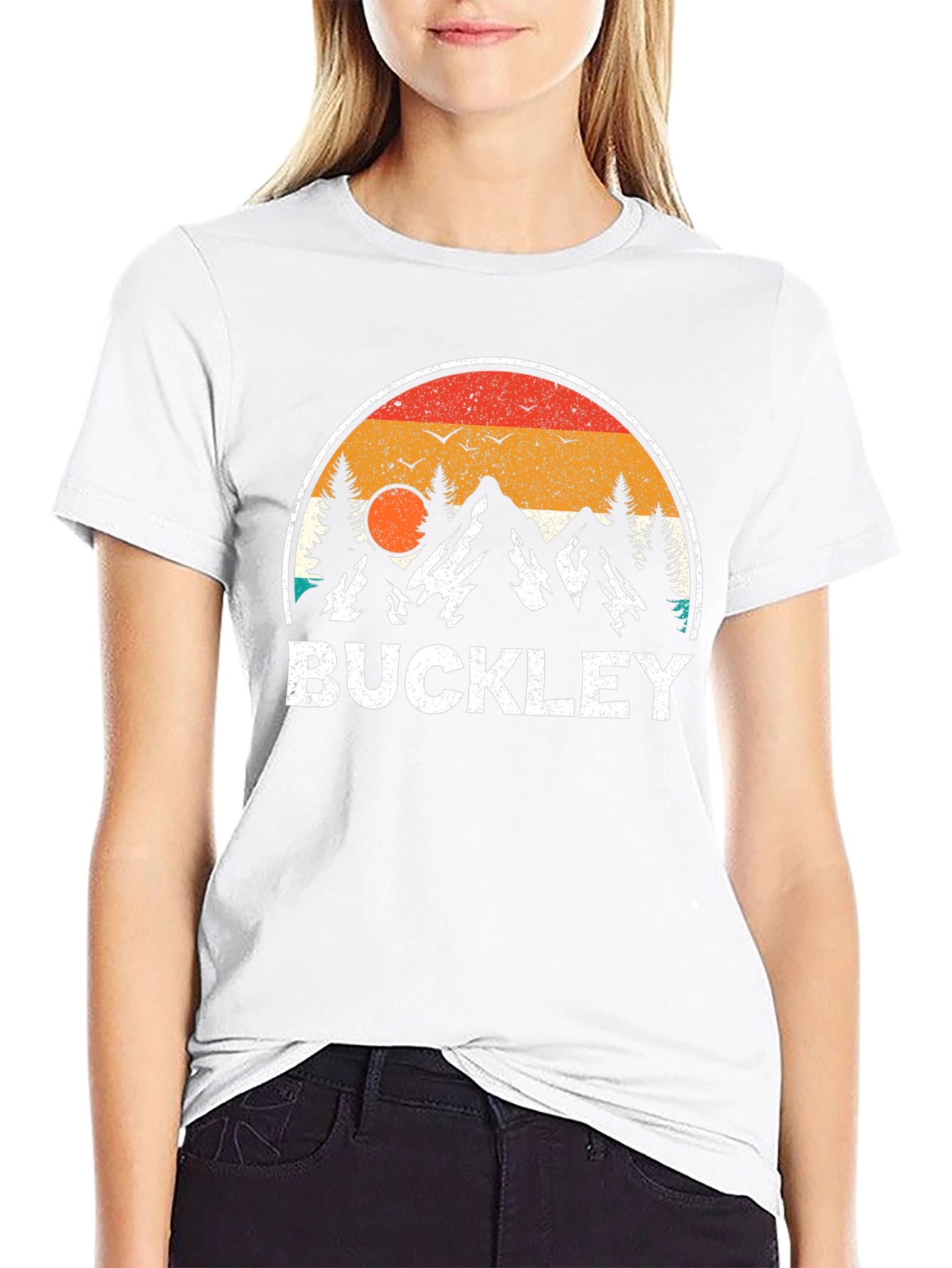 Buckley Retro Mountain Graphic T-Shirt