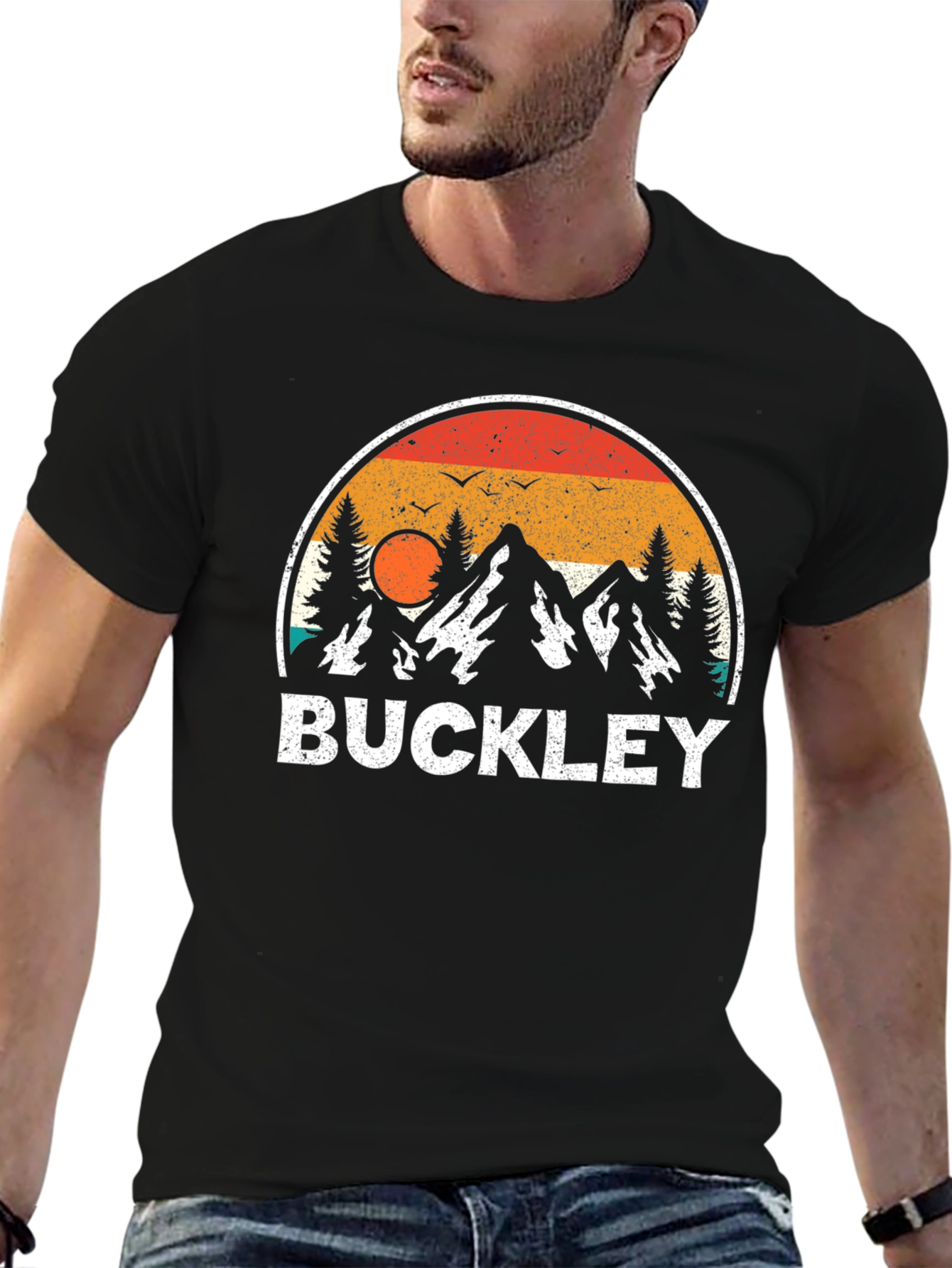 Buckley Retro Mountain Graphic T-Shirt