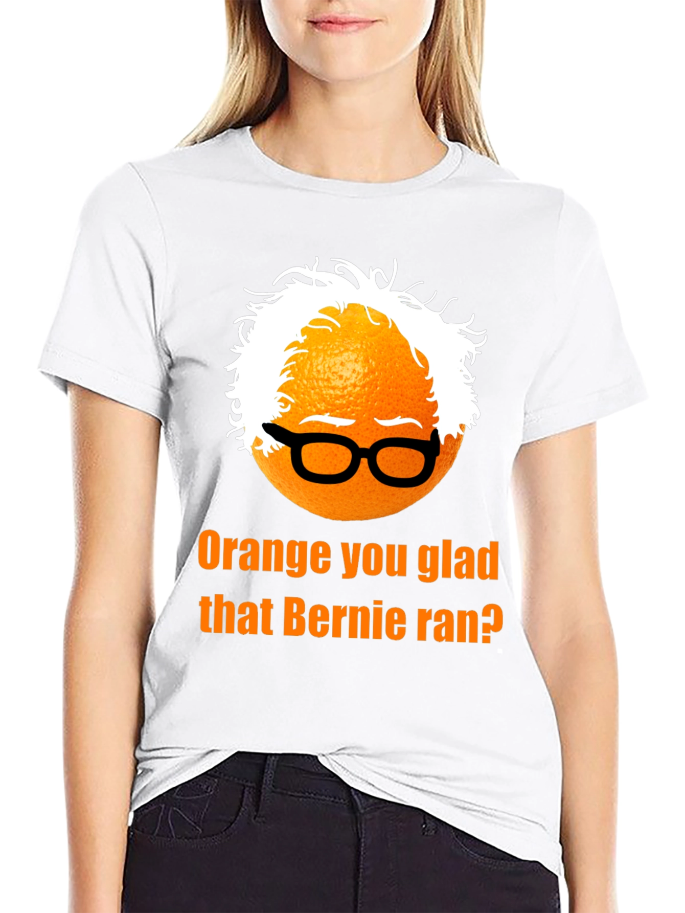 Orange You Glad Bernie Ran T-Shirt