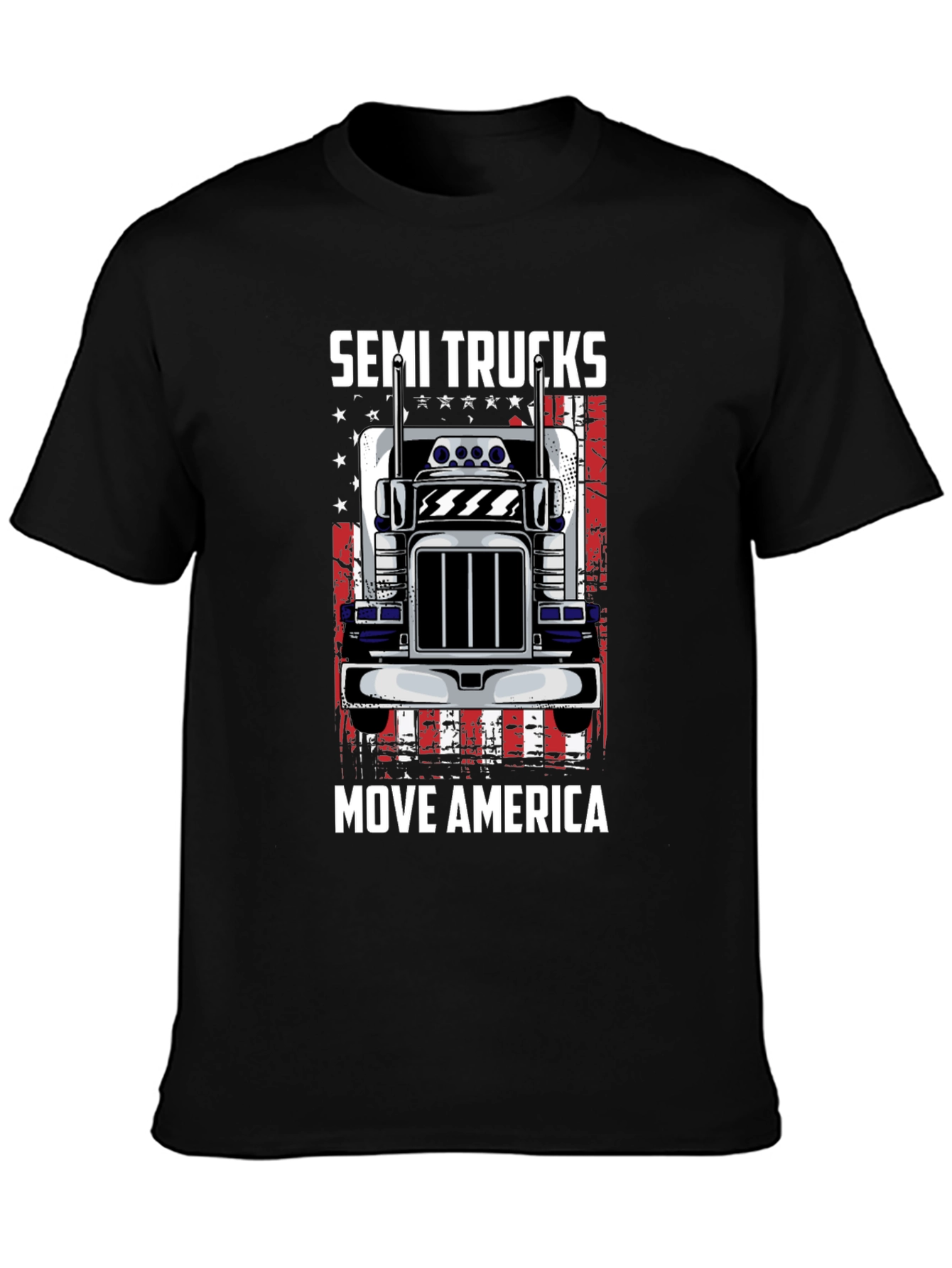 Semi Trucks Move America T-Shirt