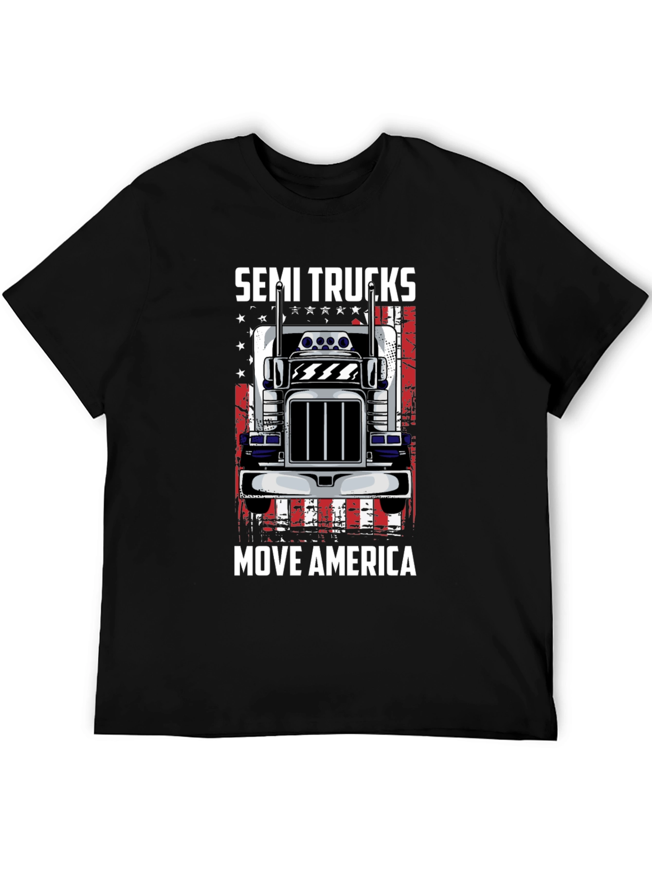 Semi Trucks Move America T-Shirt